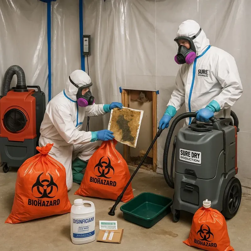 Contaminated Water Handling Protocols process in Taylors Falls, MN